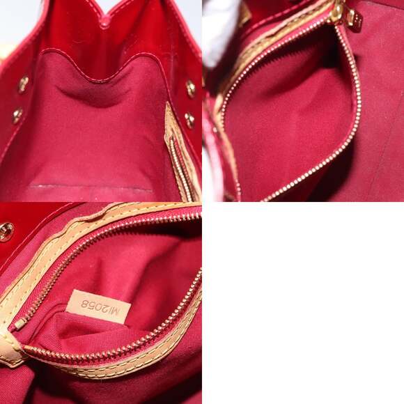 LOUIS VUITTON Monogram Vernis Reade PM Hand Bag Pomme D'amour M91990 - Picture 12 of 12